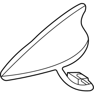 96210DW000DU2 Kia Combination Antenna Assembly Illustration 1 of 1