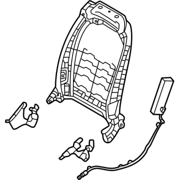 Kia 88330DW000 FRAME ASSY-FR SEAT B