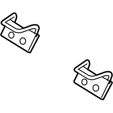 Kia 898621G200 Bracket-Child Lower ANCHO