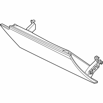 Kia 84512CV100CVH COVER ASSY-GLOVE BOX