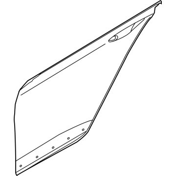 Kia 77121CV000 PANEL-REAR DOOR OUTE