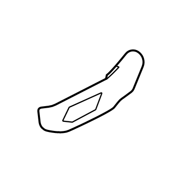 Kia 88011L3010WK Shield Cover-Fr Seat