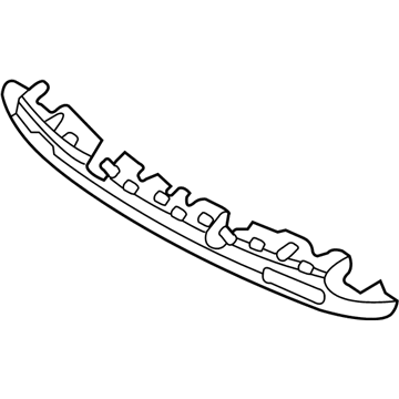 Kia 866204D010 ABSORBER-Rear Bumper