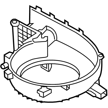 Kia 97112AT000 CASE-BLOWER,LWR