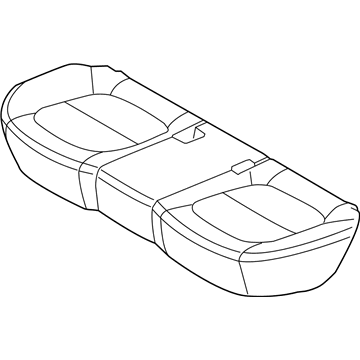 Kia 89160E4000ASY COVER-REAR SEAT CUSH