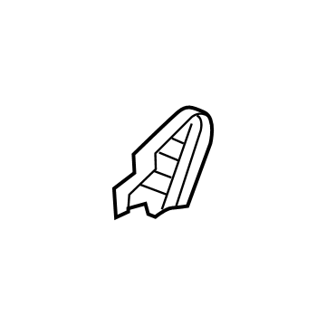 Kia 88031R5000GYT Shield Cover-Fr Seat
