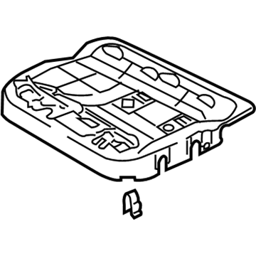 Kia 881101G100 Frame Assembly-Front Seat