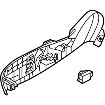 Kia 88020CV060WK SHIELD COVER-FR SEAT
