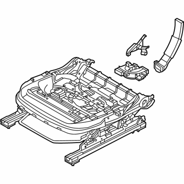 Kia 88600CV770 TRACK ASSY-RH