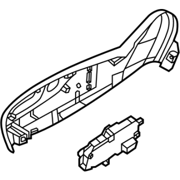 Kia 88020CV000CVH SHIELD COVER-FR SEAT