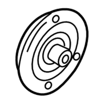 Kia 9764434550 Disc & Hub Assembly-A/C