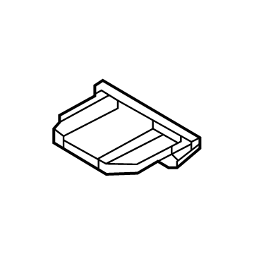 Kia 87234CV000 RR END PIECE-ROOF ML