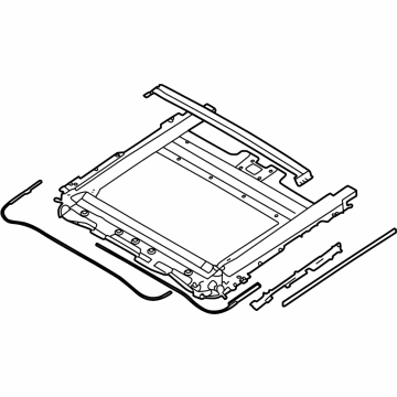Kia 81610R0000 Frame Assy-Sunroof