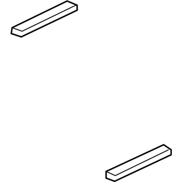 Kia 872404D010 MOULDING-Roof Rear RH