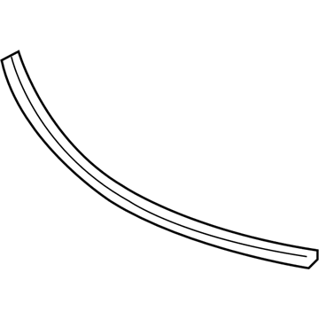 2002 Kia Sedona Weather Strip - 0K55256761