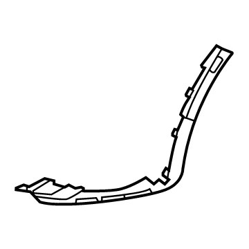 Kia 86593R5300 MOULDING-Front BUMPE