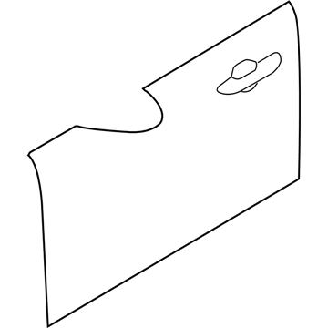 Kia 761213F010 Panel-Front Door Outer RH