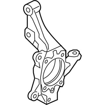 Kia 51711R5500 Knuckle-Front Axle,R
