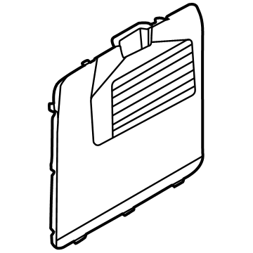 Kia 857L1R0000OFB Cover-Fire EXTINGUIS