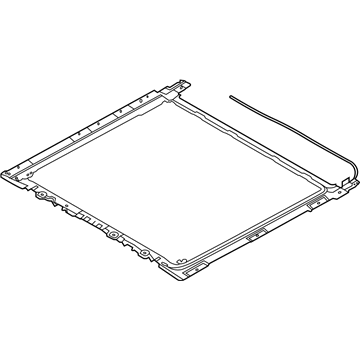 Kia 81610S8100 Frame Assembly-SUNROOF R