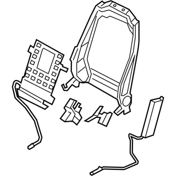 Kia 88310S9510 FRAME ASSY-FR SEAT B