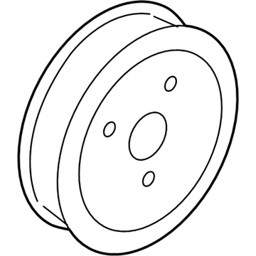 Kia 251292G600 Pulley-Coolant Pump