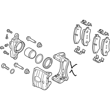 Kia 58130G2000 Brake Assembly-Front ,Rh