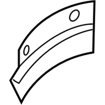 Kia 8685238001 Guard Assembly-Front Wheel Under