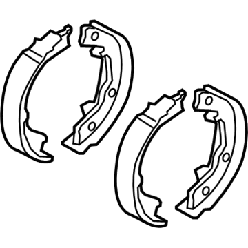 Kia Rio Brake Shoe Set - 583501GA00