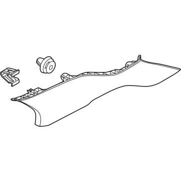 Kia 85860AT000GYT TRIM ASSY-RR PILLAR