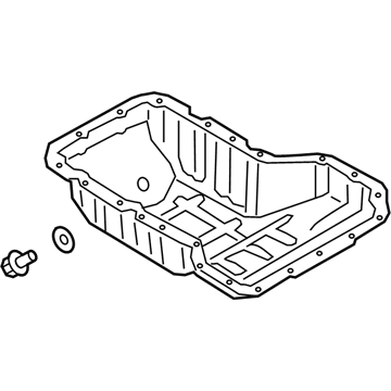 Kia Oil Pan - 215102CTA0