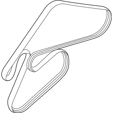 Kia 252123C311 Serpentine Drive Fan Belt