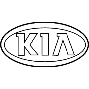Kia 863182T000 No.115-Ornament