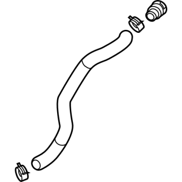 Kia 25410D9600 Hose Assembly-Radiator,Lower