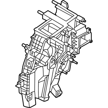 Kia 97135AT000 CASE-HEATER & EVAPOR