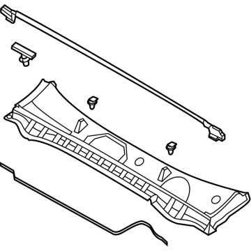 Kia 86150L3500 Cover Assy-Cowl Top