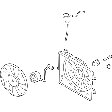 Kia 25380H9050 Blower Assembly