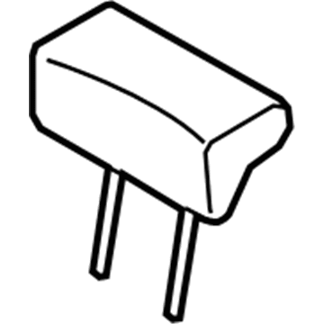 Kia 897052J000ACH Headrest Assembly-Rear Seat