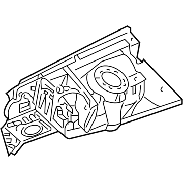 Kia 645012G501 Panel Assembly-Fender Apron
