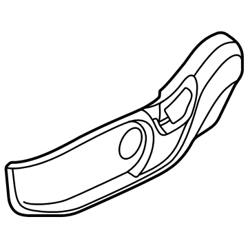 Kia 88011L3000WK Shield Cover-Fr Seat