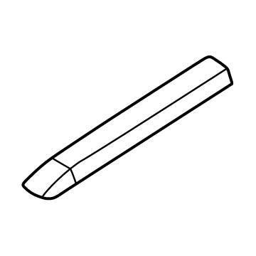 Kia 87261R0000 Cover-Roof Rack Fr L