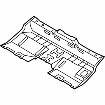 Kia 65521AT000 EXT ASSY-RR FLOOR,FR