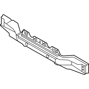 Kia 86631CV500 BEAM-RR BUMPER