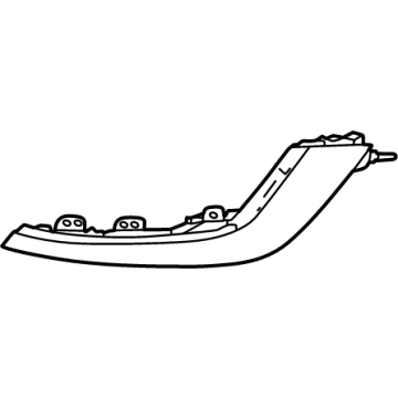 Kia 86692CV200 MOULDING ASSY-RR BUM