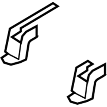 Kia 890732J000H9 Foot Cover-2ND Seat