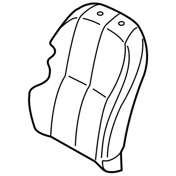 Kia 88460A9AA0D7J Front Back Covering Assembly