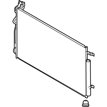 97606N9610 Kia CONDENSER ASSY-COOLE Illustration 1 of 1
