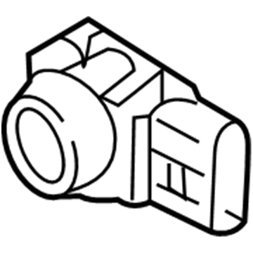 95720E4100AAV Kia Ultrasonic Sensor Assembly Illustration 1 of 1