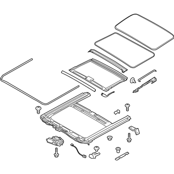 Kia 816001M0008O Sunroof Assembly