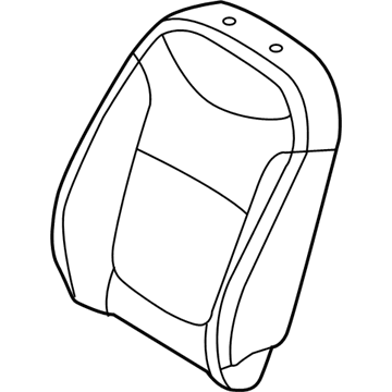 Kia 88460E4010ASY COVERING-FR SEAT BAC